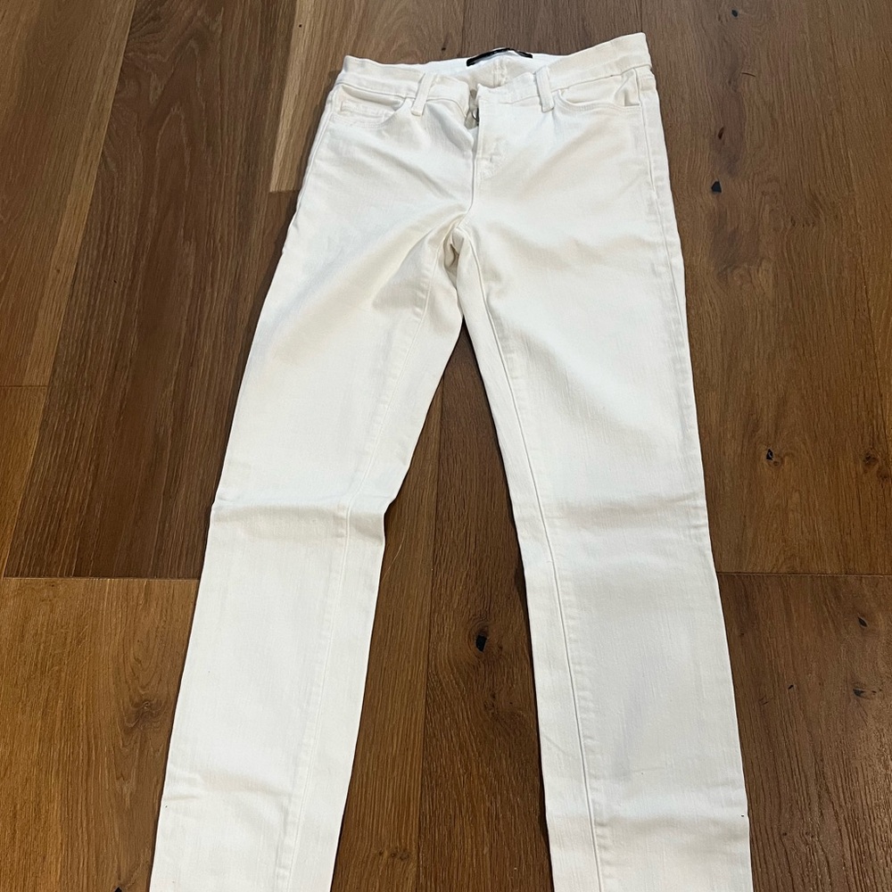 Women's slim White Jeans JBrand